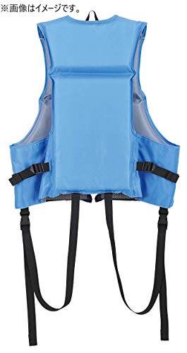Captain Stag (CAPTAIN STAG) Floating Vest with Reflective Tape, Adult, Yellow, HULA US-3008