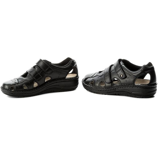 Женские слипоны на липучке Berkemann Larena 03100 black