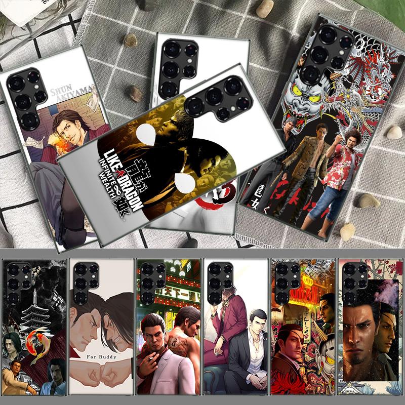 Yakuza 0 Game Cases Phone Case for Samsung Galaxy S26 Ultra S25 Edge S24 S23 FE S21 Plus S20 S22 S10 Cover TPU Capa Shell Shockp