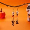 Tassel Halloween Earrings Rice Bead Ear Jewelry Accessories Fashion Skull Drop Earring  Hipster