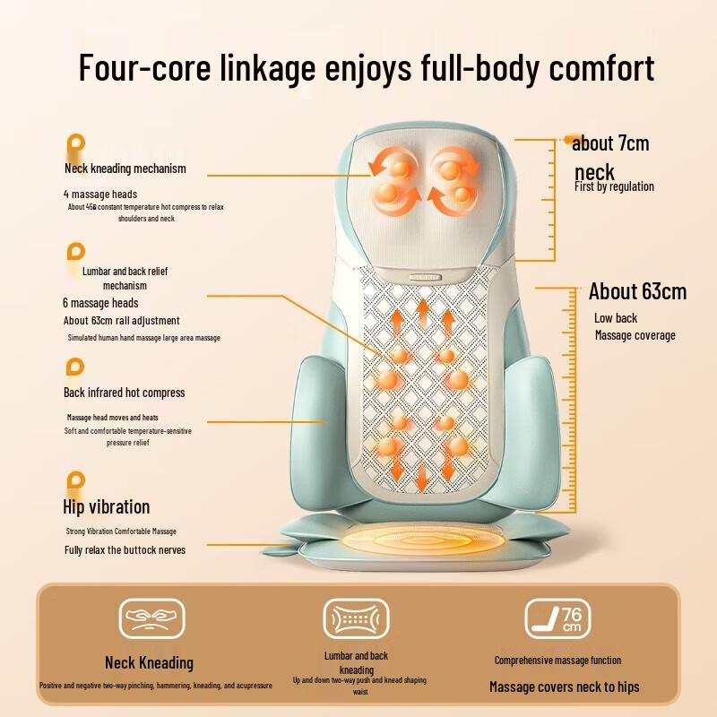 

CLORIS S990 Full Body Heat Massage Cushion