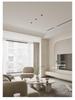 Anti-Glare Recessed Downlight with Integrated Spotlight for Living Room Ceiling