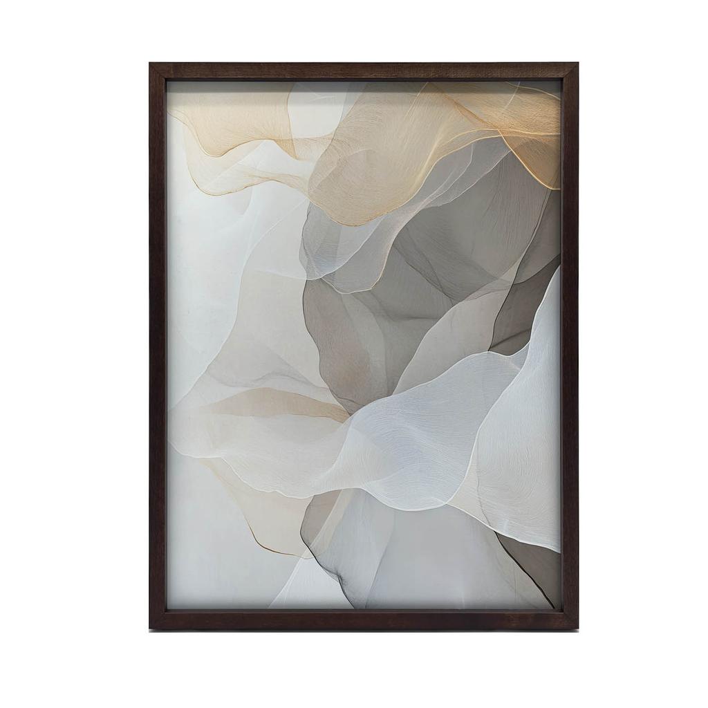 Eteryczna Fala Eteryczna Fala, 40X50 Cm, Rama Aluminiowa Złota, Papier Matowy 230 Gsm