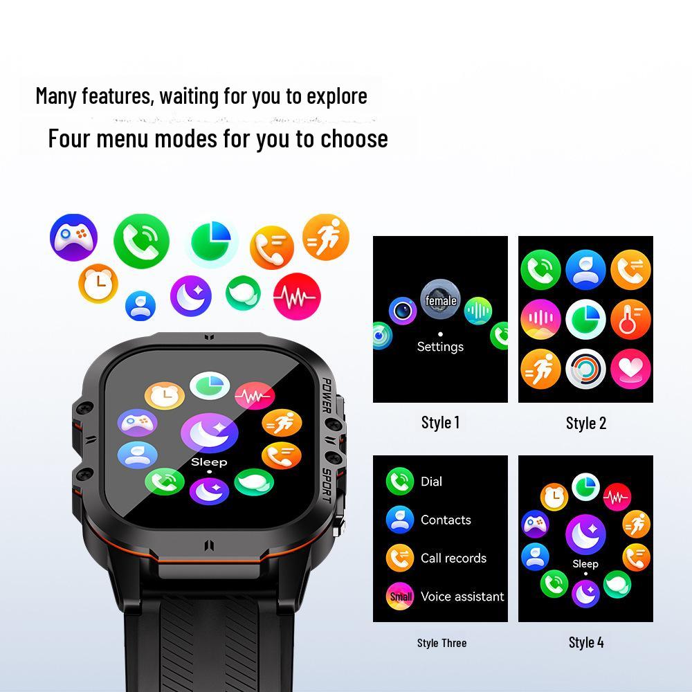C26 Smartwatch: AMOLED Screen, Bluetooth Calling, Outdoor Heart Rate & Blood Oxygen Monitoring, Sports-Ready