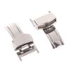 Cataramă de ceas cu fluture din oțel inoxidabil, 14 mm, 16 mm, 18 mm, 20 mm, 22 mm, catarame pliabile cu buton, pentru curea de ceas