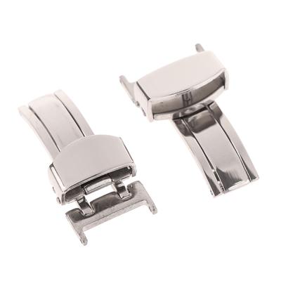 Stainless Steel Butterfly Deployment Watch Buckle 14Mm 16Mm 18Mm 20Mm 22Mm Watch Strap Clasps Folding Buckles Button Clasp