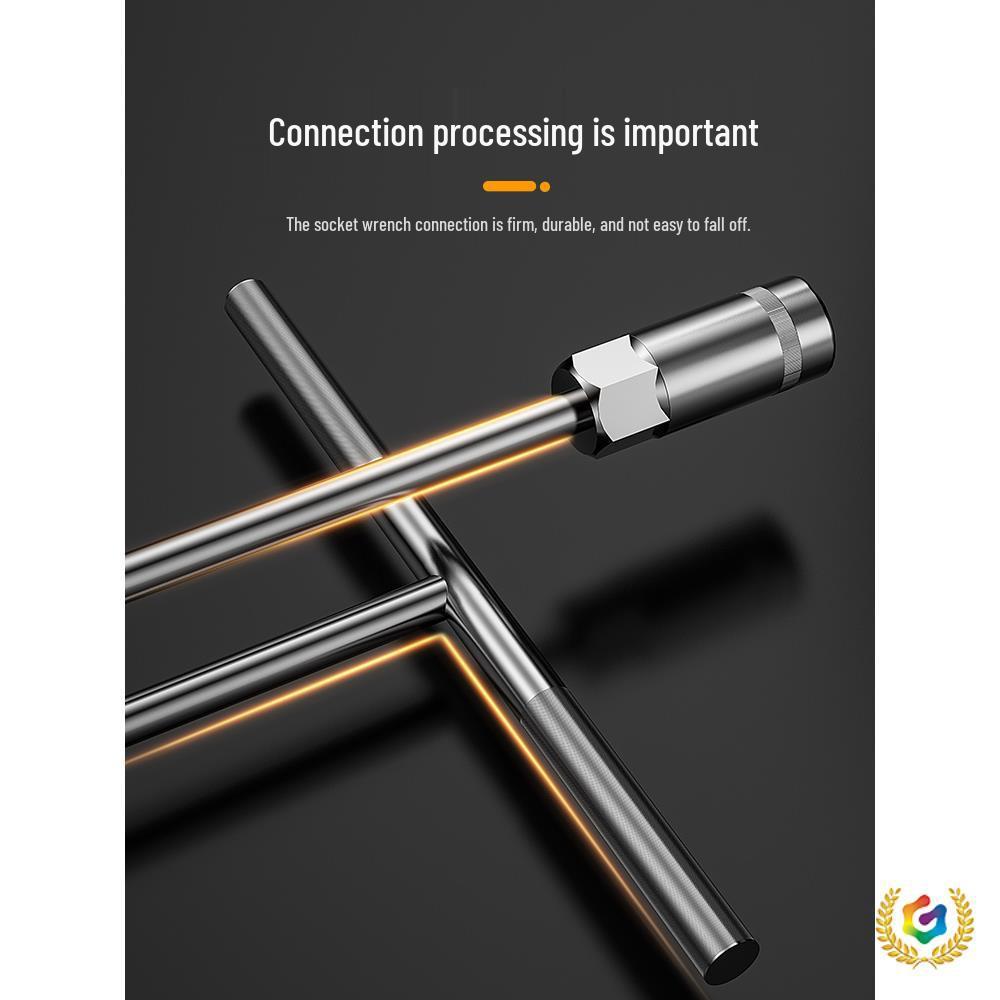 T-Type Hex Socket Extended Wrench Set for Car and Motorcycle Repair