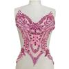 Hand Beaded Patches Sew On Patches 3D Costumes Appliques Patches Decorative Patches for Clothes Dress Decoration