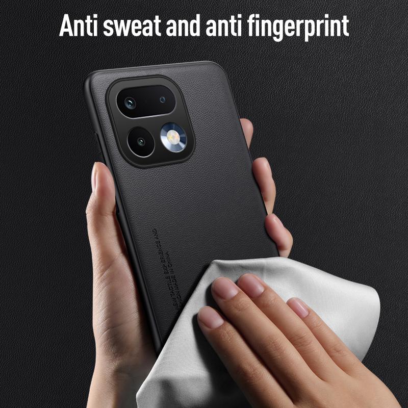 EUCAGR For Luxury PU Leather Back Phone Case For Realme 16 Pro+ Realme16Pro Silicone Case For Realme 16 Pro Plus Back Cover