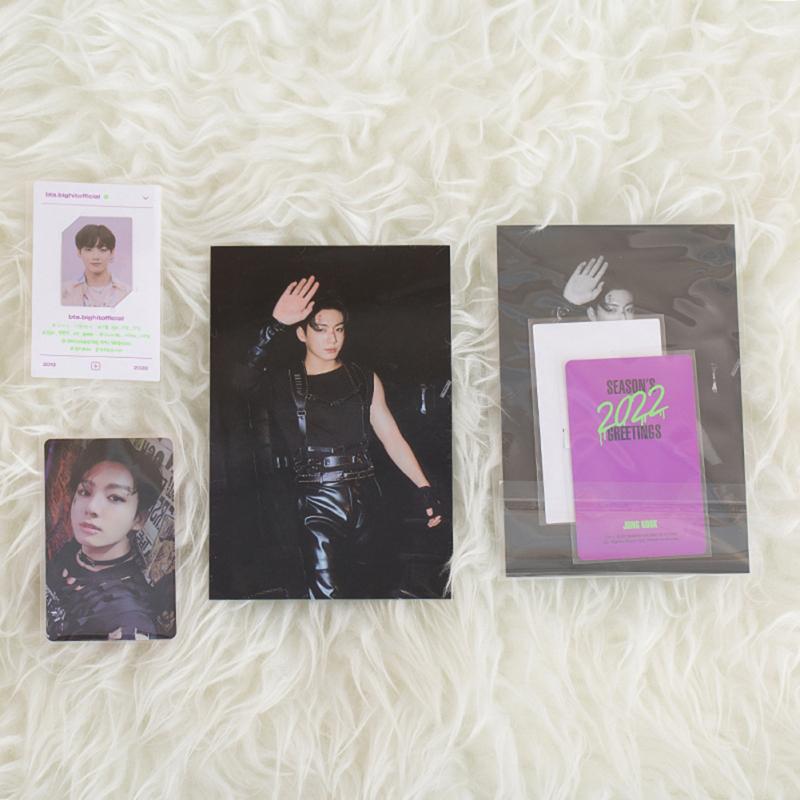 54 szt. Niepowtarzalne karty fotograficzne Bts Karty Lomo 2022 Kalendarz na biurko Kolekcja prezentów dla fanów Bts