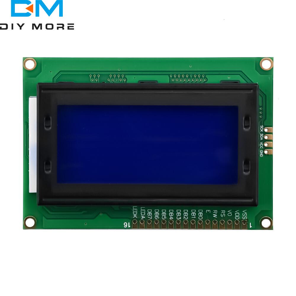 LCD 1604 LCD Blue/yellow Screen Display Module 16X4 Character With LED Backlight for Arduino