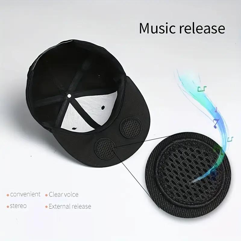Bluetooth 5.0 Headphones Headset Baseball Cap Wireless Summer Hats With Stereo Earphone Mic Outdoor Hands-free Earbuds
