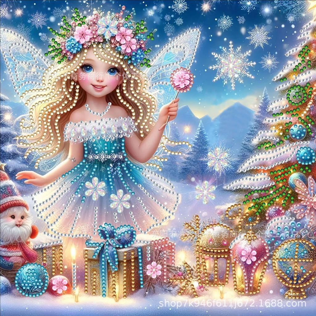 Diy Diamond Sticker Point Diamond Painting Special-Shaped Bright Diamond Handmade Water Acrylic Crystal Diamond Set With Diamonds Full Of Painting