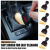 Car Cleaning Tool Artificial Brush Crevice Dusting Detailing Soft Brush with Casing For Hyundai i30 Tucson i20 Creta GDI Elantra AH4