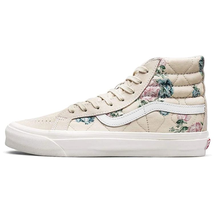 

Кроссовки унисекс Vans Raising by Wolves x OG Sk8-Hi LX Mattress Кремовые VN0A4BVB00W