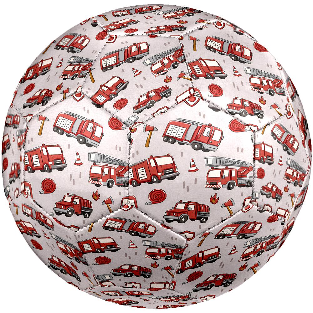 Fire Truck Theme Size 5 Soccer Ball, Suitable for Both Indoor and Outdoor Matches, a Gift Suitable for Everyone.