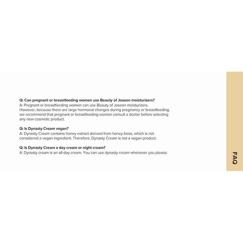 Beauty of Joseon Dynasty Cream