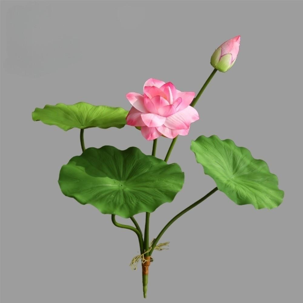 Chinesische künstliche Blumenast 55cm Fake-Blumen Seidenlotusblume Hochzeitsdeko
