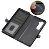 Samsung Folding Screen Leather Case - Calf Pattern Embossed Mobile Phone Case for ZFold4, Fold3, Z Fold5