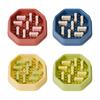 Pet Slow Feeder Bowl Adjustable Slow Feeder Non-slip Octagonal Pet Dish