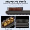 Rechargeable Wireless Ion Hair Straightening Comb: Gentle, Portable, Damage-Free