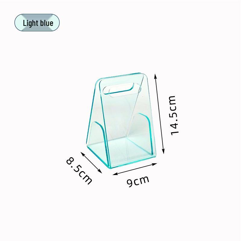 Transparente Acryl-Dreiecks-Blumenbox - Valentinstags-, Neujahrs-, Geburtstagsgeschenk