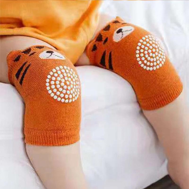 0-3 Jahre Baumwolle Baby Knie Pad Mädchen Jungen Anti-Rutsch Knie Pads Neugeborenen Protector Krabbeln Ellenbogen Kissen Kid leging Kniescheiben