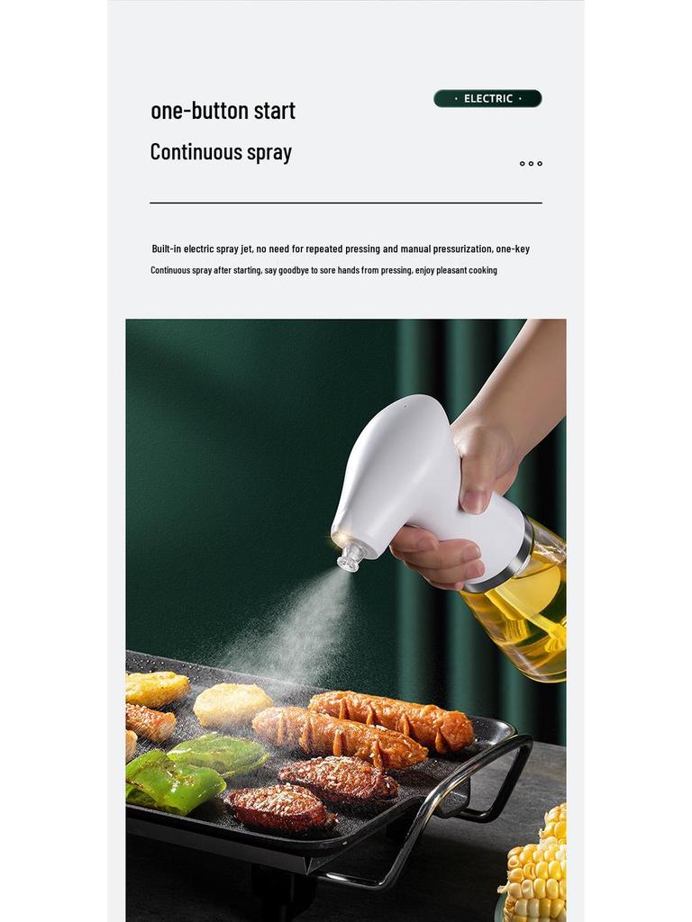 Spruzzatore Atomizzatore Elettrico per Olio e Aceto per Cucina e Barbecue