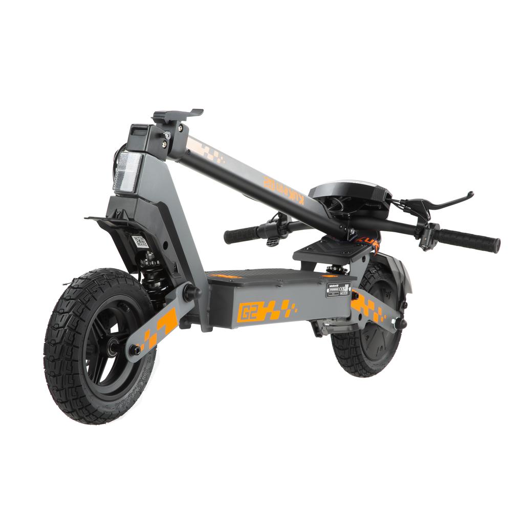 KuKirin G2 Foldable E-Scooter for Adults 800W Brushless Motor 48V15Ah Battery 10 Inch Tires Portable Folding E Scooter for Urban Commute Travel