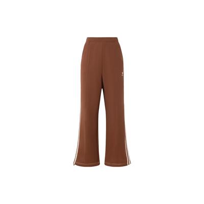 Originals Şehir Kaykay Pantolonu Üç Çizgili Renk Bloklu Bol Örgü Spor Pantolon Kadın Pantolon Kahverengi IY5380