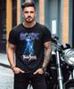 ACDC shirt thunderstruck, cadeau voor liefhebbers van classic rock, heet. zwart Uniseks T-shirt