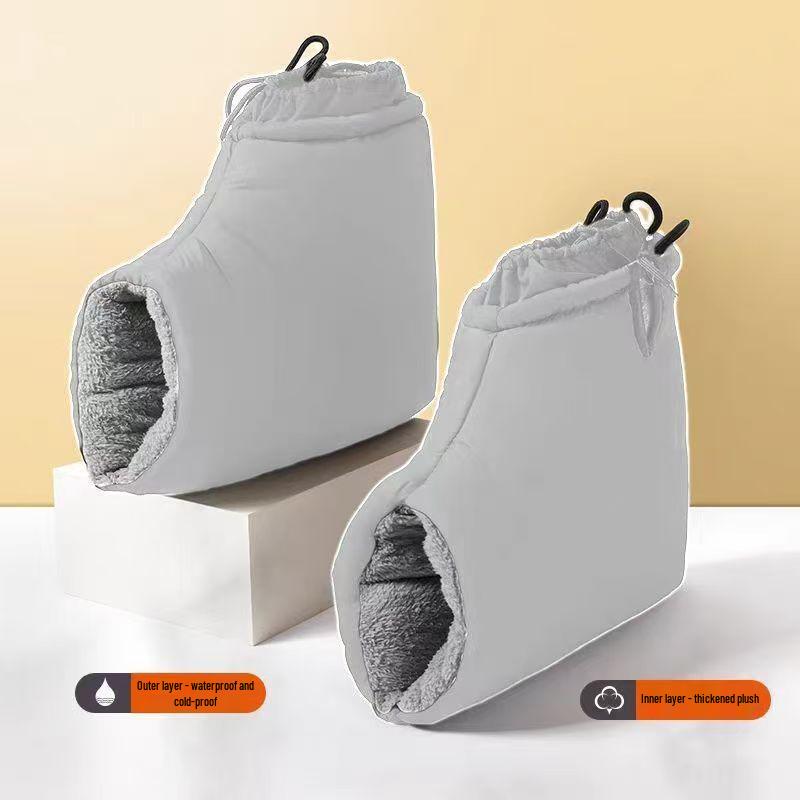 Windproof Fleece-Lined Scooter Gloves - Waterproof, Thickened Winter Motorcycle Handlebar Covers