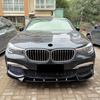 BMW 2016-2018 7 serijos G11 G12 M Sport Automobilio Priekinio Buferio Lūpa Spoileris Aukštos Kokybės ABS Blizgus Juodas Anglies Pluošto Išvaizdos Kėbulo Rinkinys