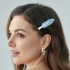 Seamlessly Acrylic Hair Clip Women Lovely Hair Barrettes Multiple Use for Various Hairstyles Portable Gift Accessory