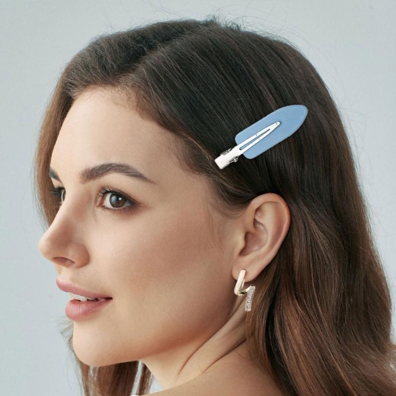 Seamlessly Acrylic Hair Clip Women Lovely Hair Barrettes Multiple Use for Various Hairstyles Portable Gift Accessory