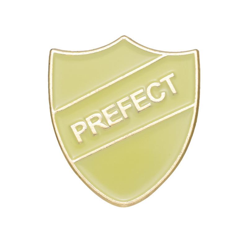 

Fashionable Shaped Shield Alloy Brooch Featuring Trendy Letter Design Perfect For Outfit Any XZ8882