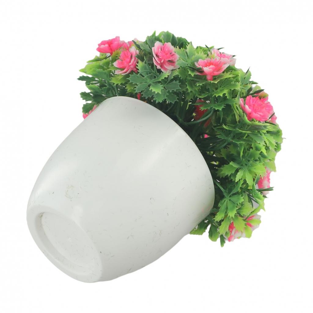 Outdoor Pot Plant Indoor Decor Garden Lifelike Desk Table Potted Pot Plant