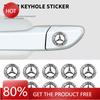 Car Sticker 2/5/10pcs Car Lock Keyhole Stickers Door Lock Protect Car Stickers For Mercedes Benz B/C/E/S Class A Class C200L GLC