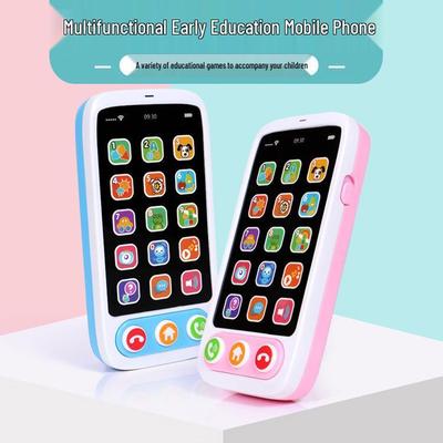 Infant Educational Music Phone Toy: Soothing Light & Sound for Early Learning