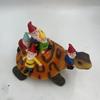 1 Stück Schildkröten-Gnom-Statue, Kunstharz-Kunsthandwerk für den Garten im Freien, Feengarten-Kunstornamente, Landschaftsbau-DIY-Gartenskulpturen, für Hof, Rasen, Balkon, Heimdekoration
