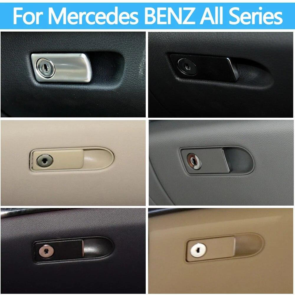 Bilhandskfack Switchhandtag Låscylinder För Mercedes BENZ Alla Serier W204 W205 W251 W221 W176 W166 W212 W207 GLK204 W218 W213