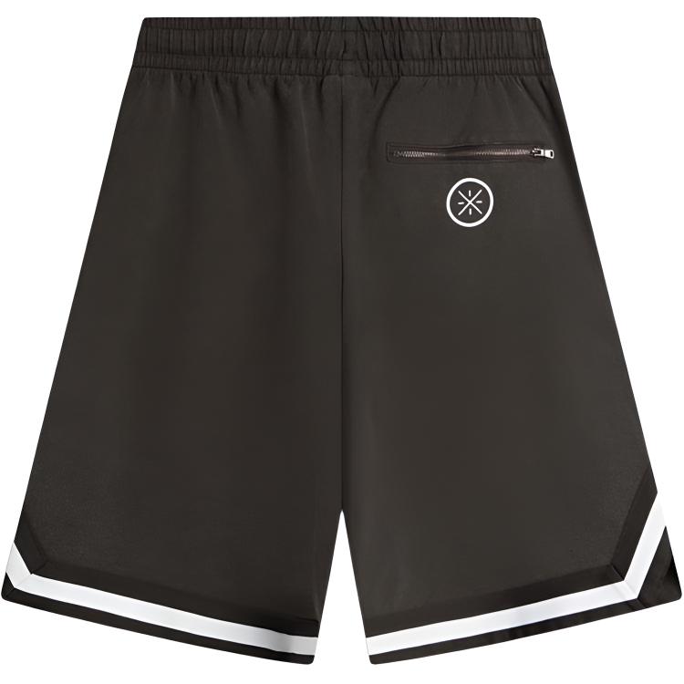 Li-Ning Letter Color Block Lace-Up Comfortable Versatile Simple Sports Casual Shorts Men Shorts AKSV021-4