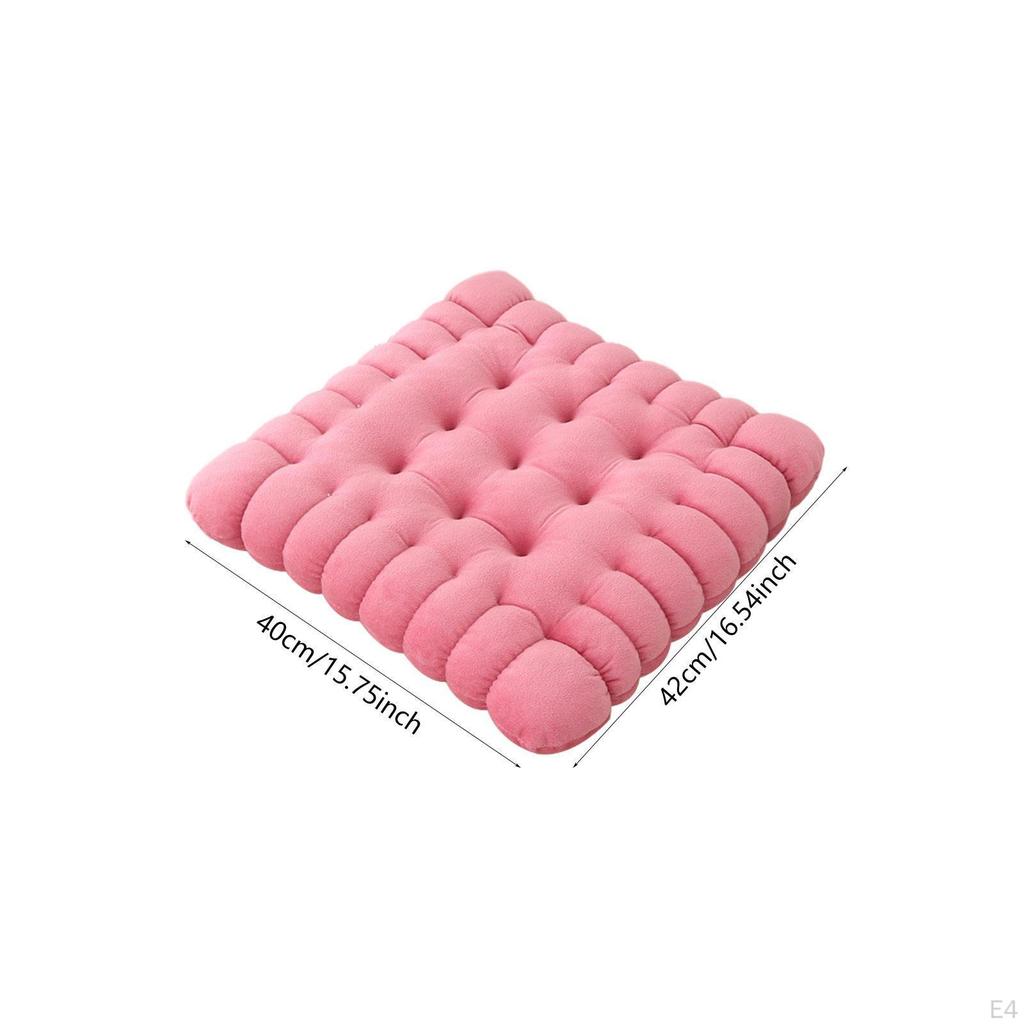 Biscuit Design Cushion Floor Pad for Living Room And Meditation