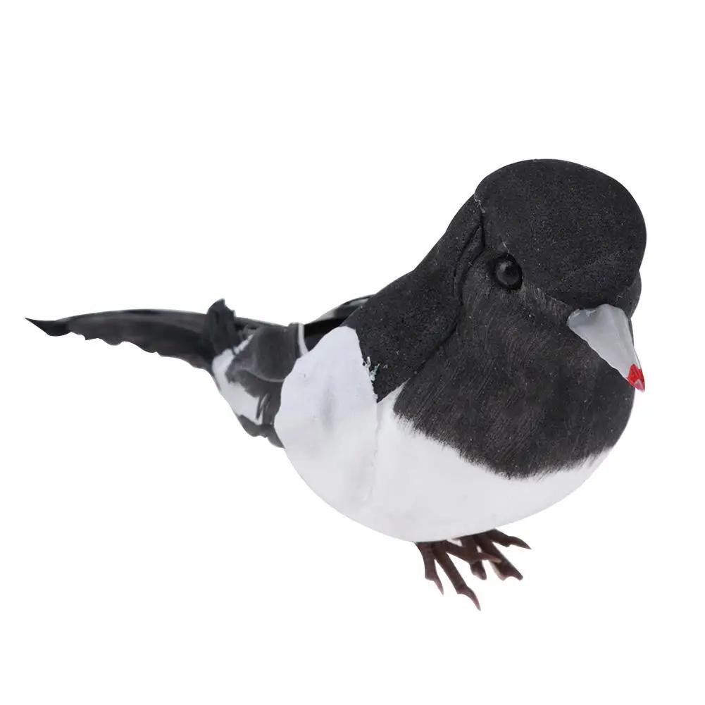 Simulation Foam Pigeon Model Fake Artificial Imitation Bird Garden Ornament Home Animal Miniature Decoration