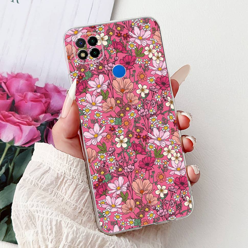 Coque pour Xiaomi Redmi 9C Mode Chat Coque Arrière de Téléphone Pour Xiaomi Redmi9C 9 C Redmi 9C Coque Souple en Silicone 6.53'' Sacs Pare-chocs