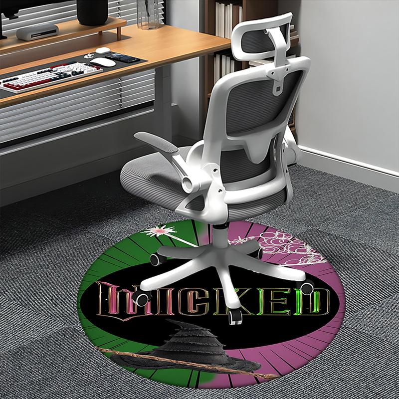 

Wicked Chair mat Round Rug Office carpet, Non slip, Suitable for Living Rooms, Bedrooms,Decor1205908a 80cm by 80cm