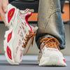 Chunky Sneakers Mens Original Designer Sports Shoes Fashion Casual Leather Fabric Breathable Sports Running Vulcanized Shoes