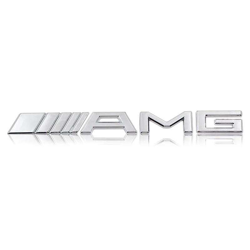 

1Pcs 3D Car Rear Trunk emblem Decal Letters Sticker For Mercedes Benz AMG A B C E G CLA W211 W203 W204 W210 W124 accessories For AMG