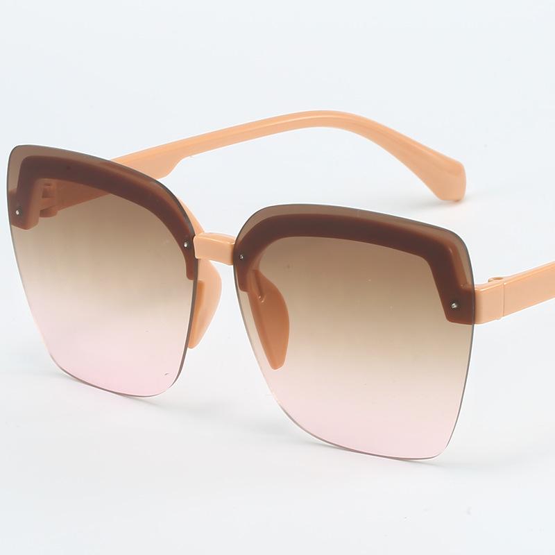 

Солнцезащитные очки с большой оправой для женщин, защита от УФ-лучей, для большого лица, маленькие ретро-солнцезащитные очки.