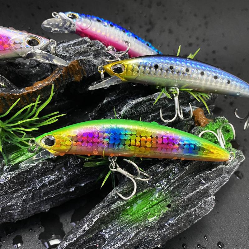 ABS Lure Fishing Bait Long-Cast Sinking Minnow Artificial Hard Bait 263g/90mm Freshwater Sea Shore Fishing Snakehead